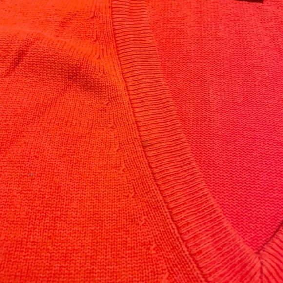 Lacoste Vneck Sweater Womens Size 38 - Picture 5 of 16